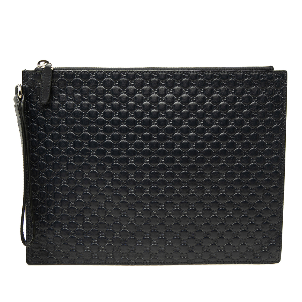 Pre-Loved Gucci Microguccissima Clutch